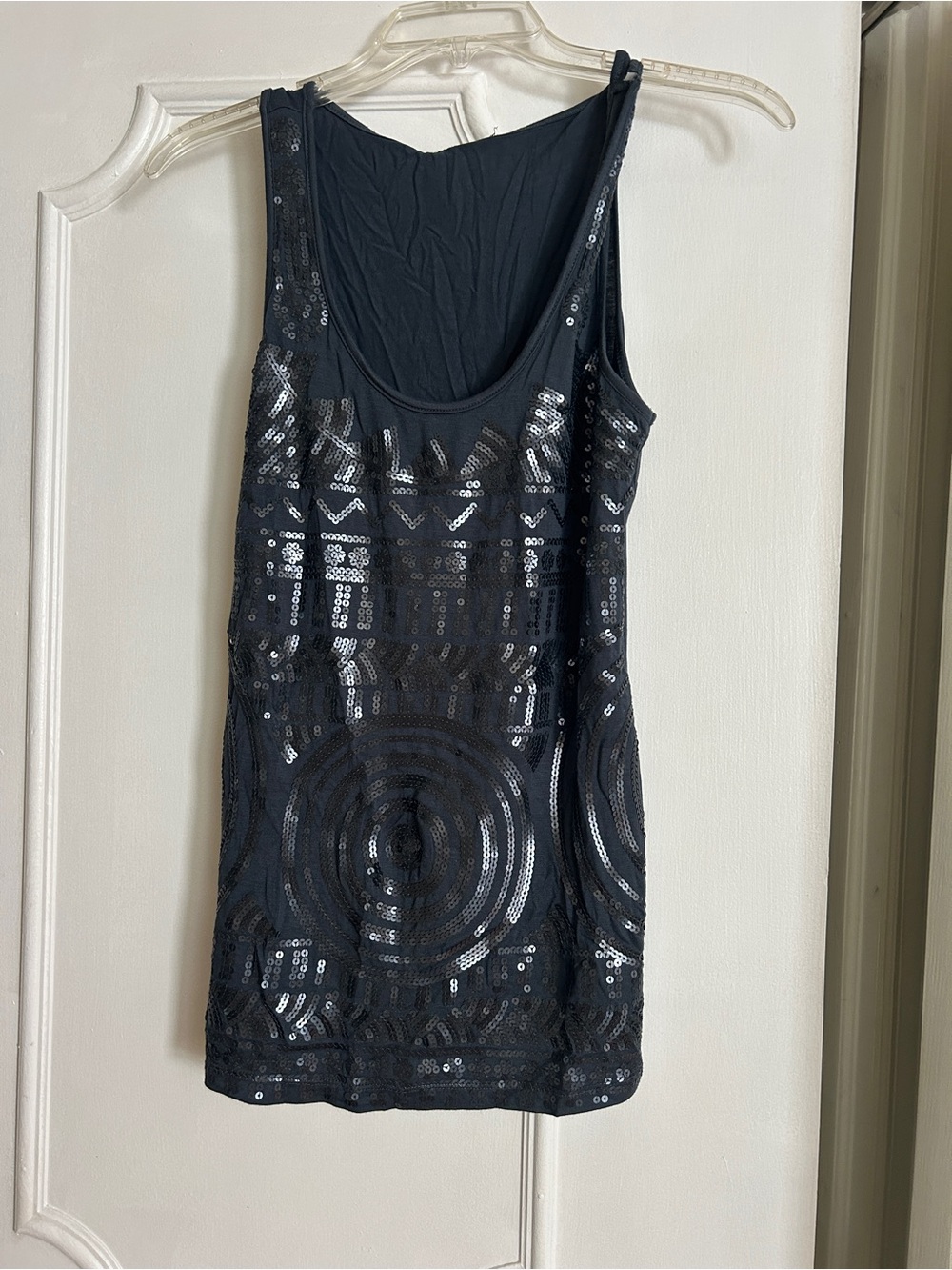 Fenn Wright Manson Navy Top with Brown Tag